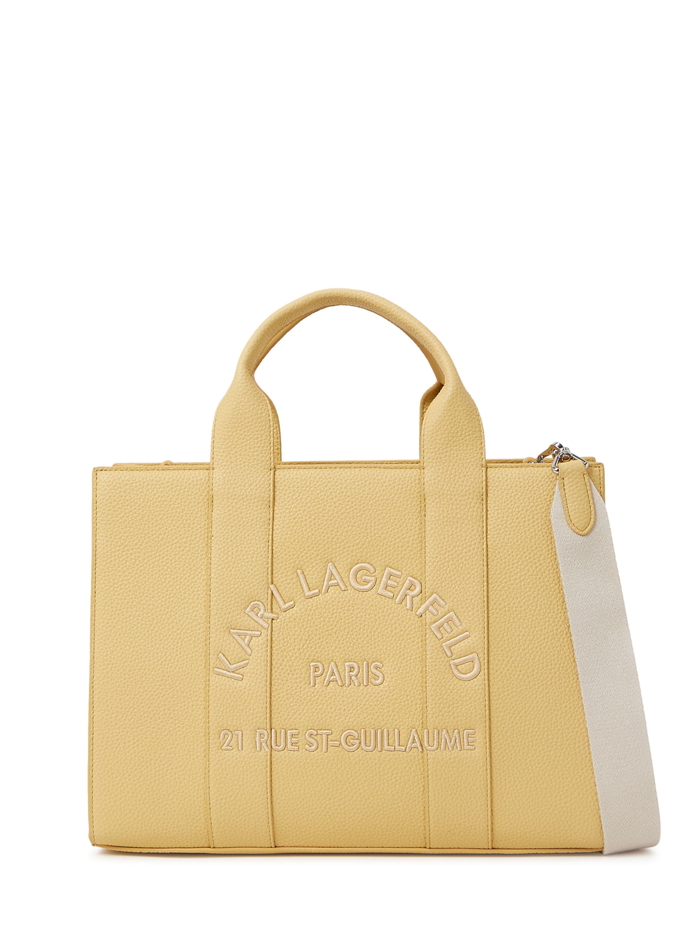 Karl Lagerfeld Сумка-мешок ' Rue St-Guillaume Mittelgroße Tote Bag ' в Желтый: спереди