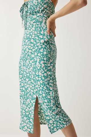 Happiness İstanbul Sommerkjole i grøn