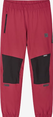 Reima Regular Outdoor trousers 'Intona' in Red: front