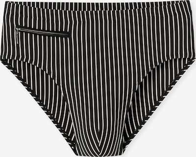 SCHIESSER Maillot de bain ' Ocean Swim ' en XXL en noir / blanc, Vue avec produit