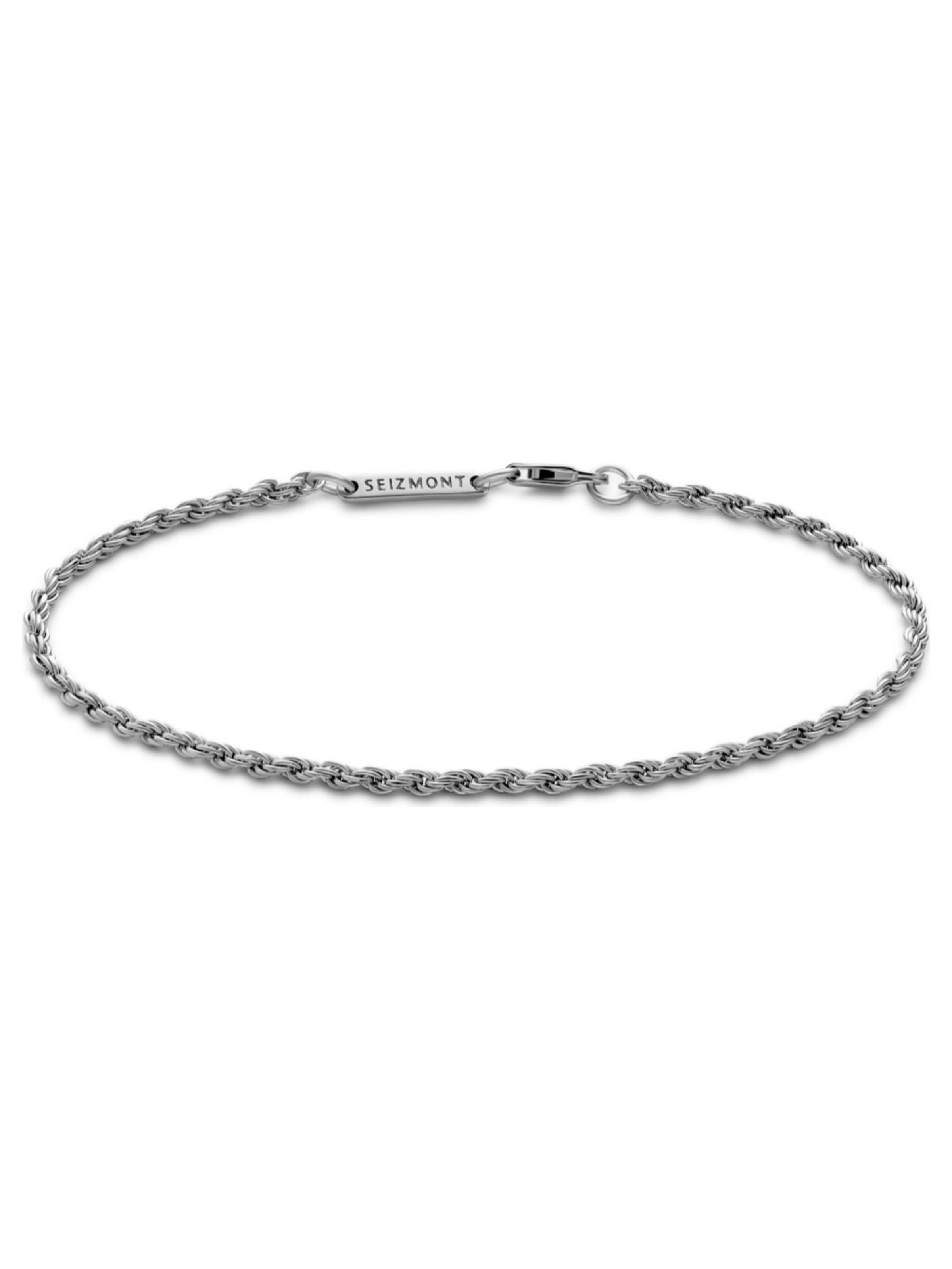 Seizmont Armband 'Argentia'‌ in Silber: Vorderseite