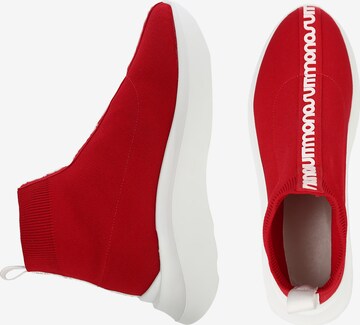 MONOSUIT High-Top Sneakers 'Let's Dance' in Red