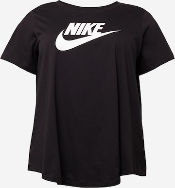 Maglia funzionale di Nike Sportswear in nero: frontale