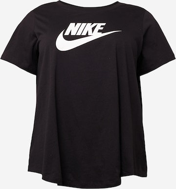 Nike Sportswear Shirt in Schwarz: predná strana