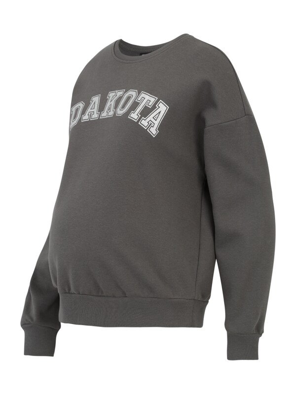 Only Maternity Sweatshirt 'OLMJOLANA' in Light Grey, Dark Grey