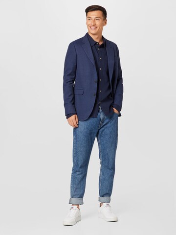 Regular fit Giacca da completo 'Marl' di BURTON MENSWEAR LONDON in blu