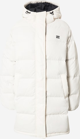 Manteau d’hiver 'Larkin Puffer Mid' LEVI'S ® en blanc : devant