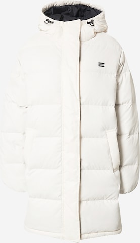 LEVI'S ® Зимно палто 'Larkin Puffer Mid' в бяло: отпред