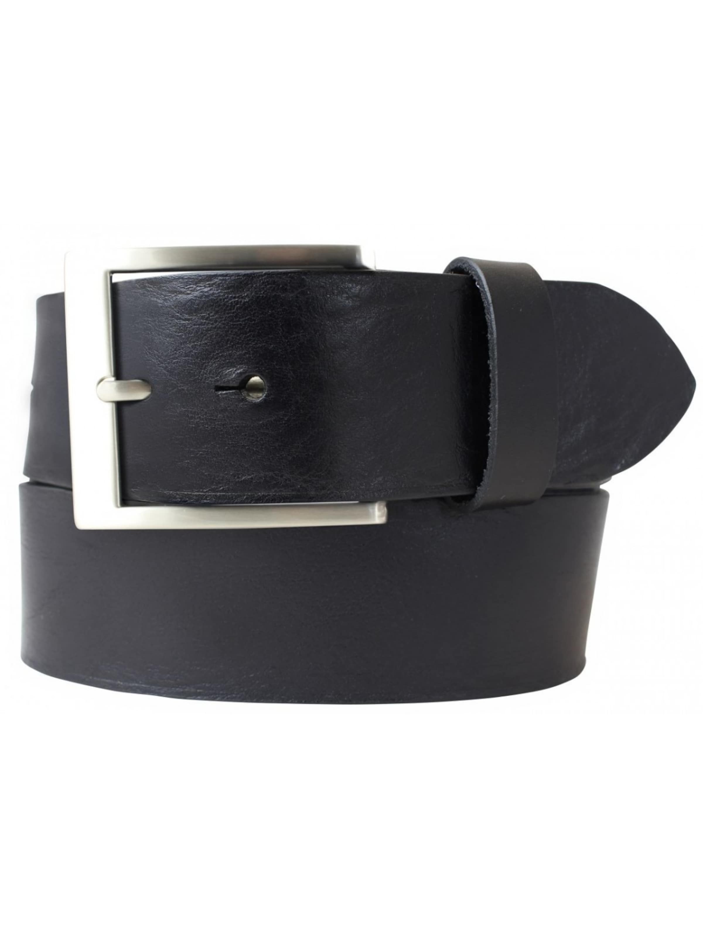 BELTINGER Gürtel 'Domodossola'‌‌‌‌‌‌‌‌‌‌ in Schwarz: Vorderseite
