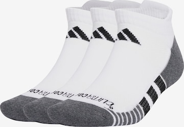 ADIDAS PERFORMANCE Athletic Socks 'Performance CLIMACOOL Cushioned Low 3 Pairs' in White: front