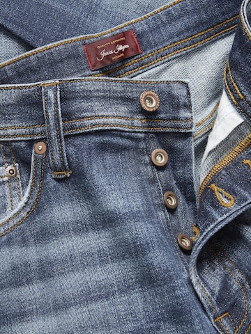 JACK & JONES Normalny krój Jeansy 'Erik' w kolorze niebieski