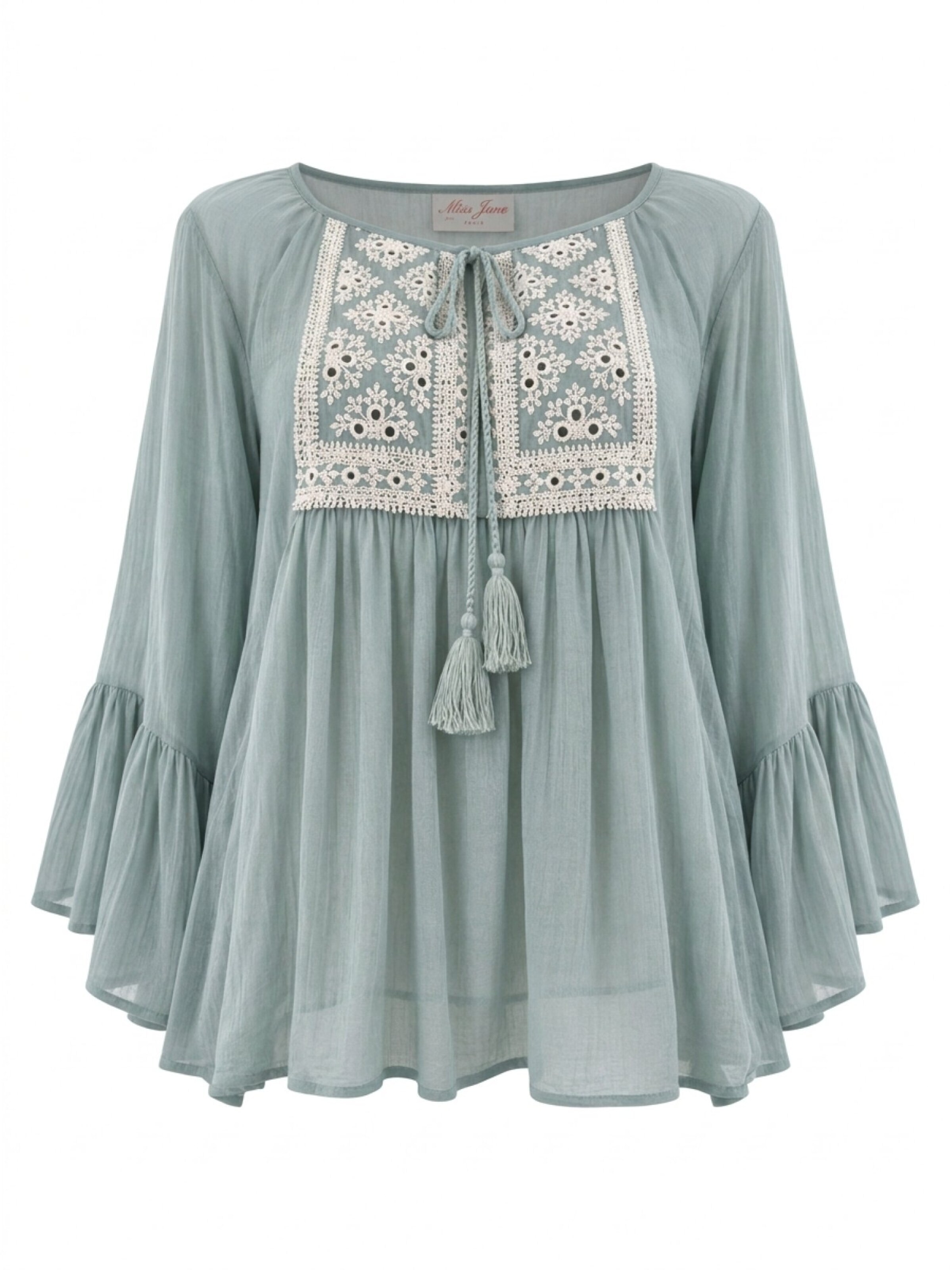 Miss JuneBluza - plava boja: prednji dio