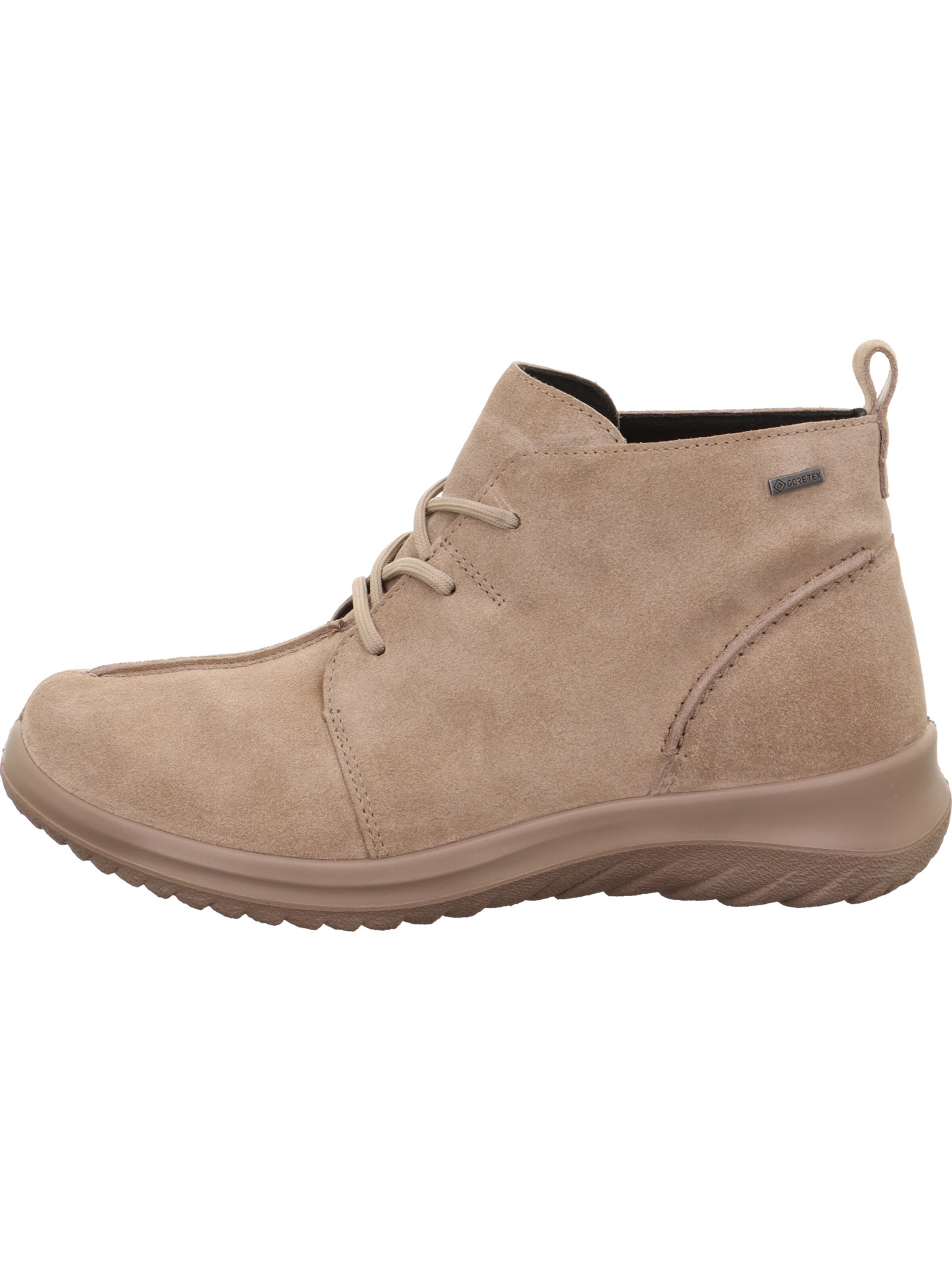 Legero Lace-Up Ankle Boots 'Softboot 4.0' in Beige
