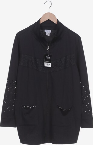 Angel of Style Sweatshirt & Zip-Up Hoodie in 5XL in Black: front