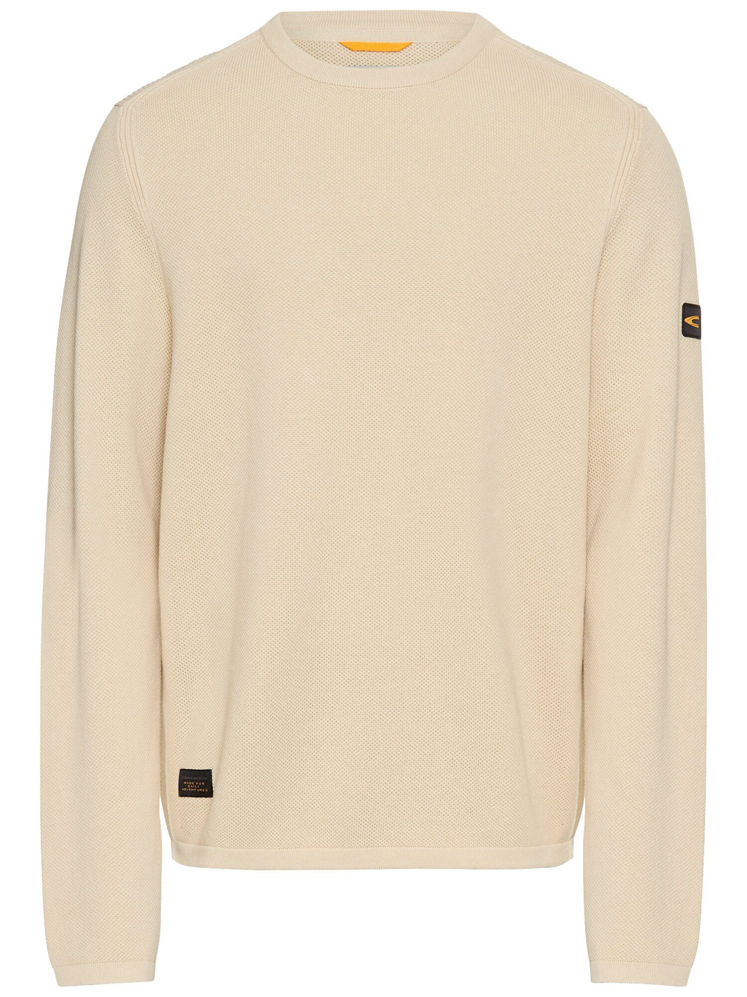 CAMEL ACTIVE Sweater in Beige: front