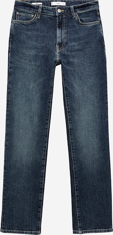 Slimfit Jeans 'DELIA' de la MANGO pe albastru: față