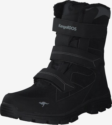 Bottes KangaROOS en noir : devant