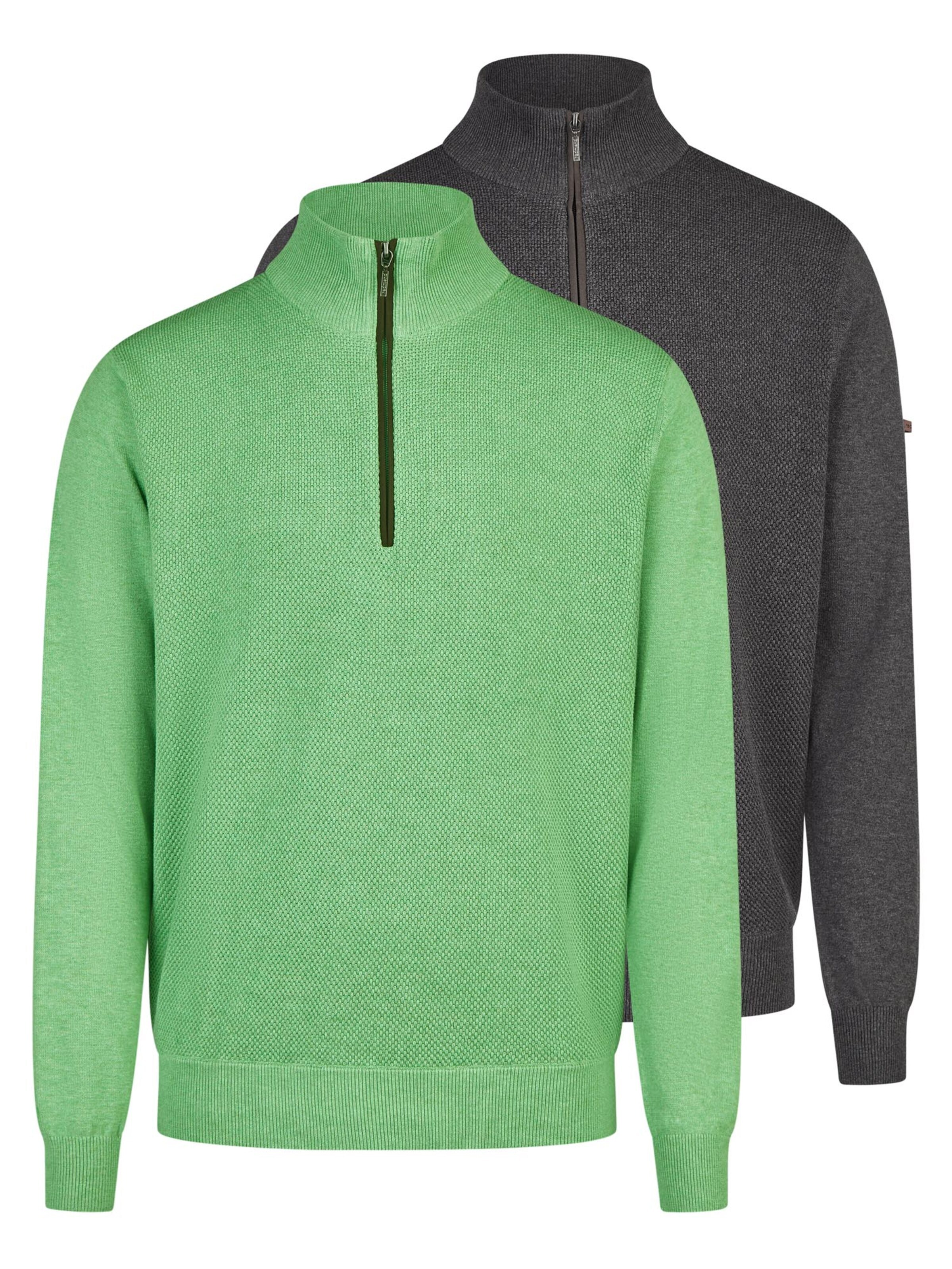 redmond Sweater 'Basic' in Green: front