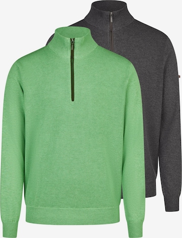 redmond Sweater 'Basic' in Green: front