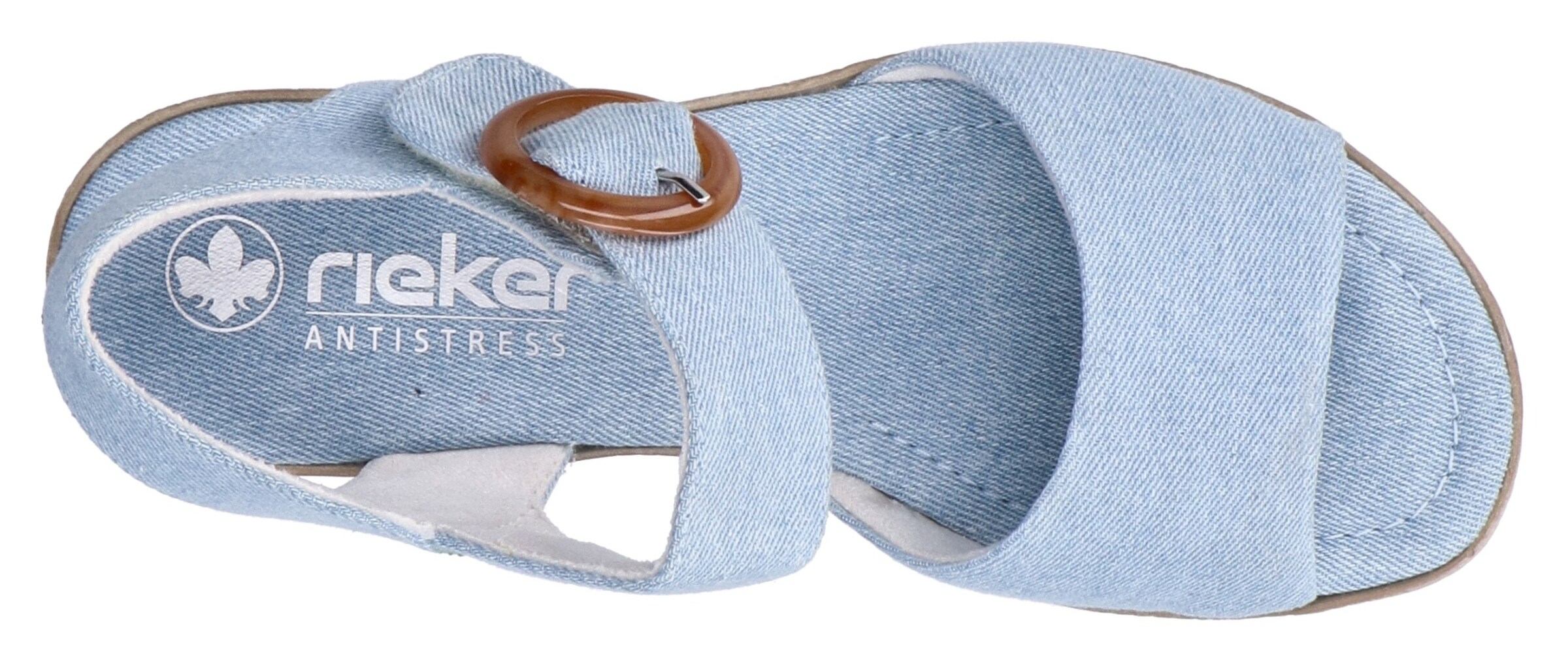 Sandales Rieker en bleu