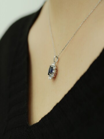 EinStein Diamant Necklace in Silver