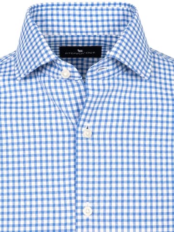 Steppin' out Regular fit Button Up Shirt in Blue