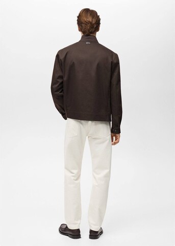 MANGO MAN Between-Season Jacket 'Talco' in Brown