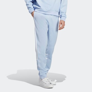 Effilé Pantalon 'Adicolor Classics Cutline' ADIDAS ORIGINALS en bleu : devant