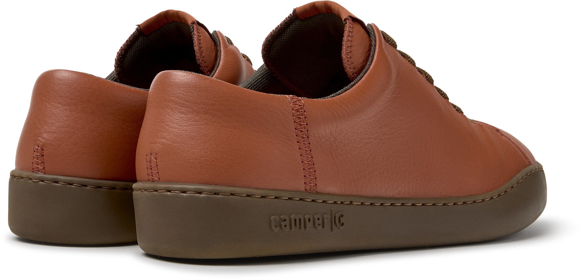 Sneaker bassa 'Peu Touring' di CAMPER in marrone