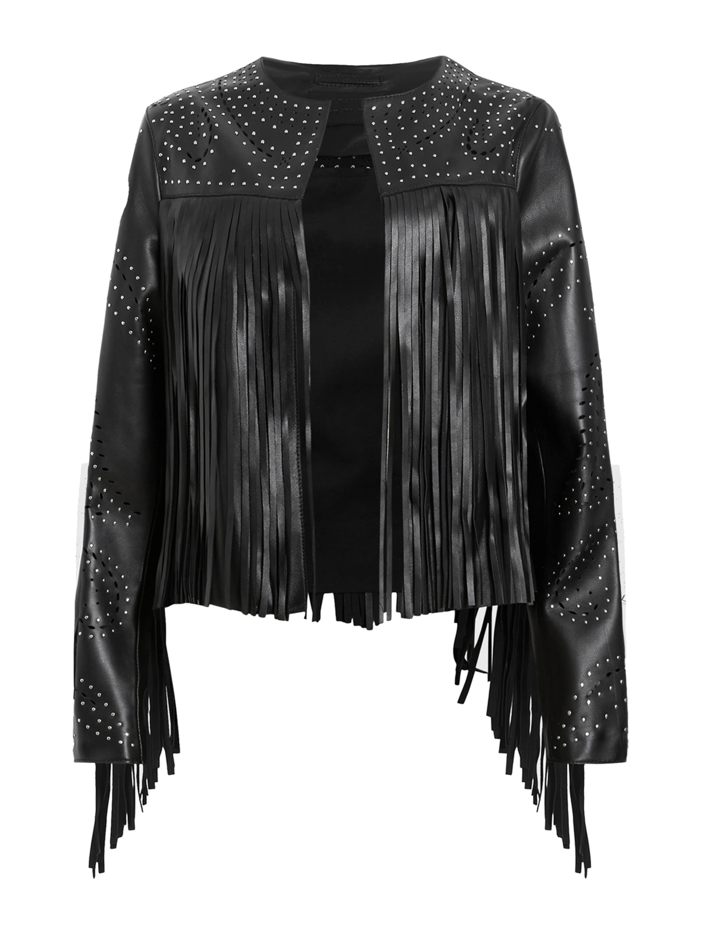 AllSaints Jacke 'ASTA' in Schwarz: Vorderseite