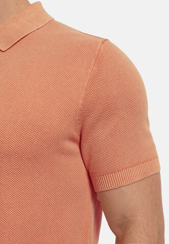 INDICODE JEANS Poloshirt ' Vorm ' in Orange