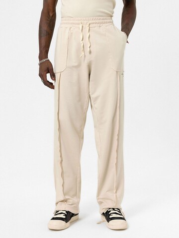 Pantalon 'Bluebell' VAMOS CLO en beige : devant