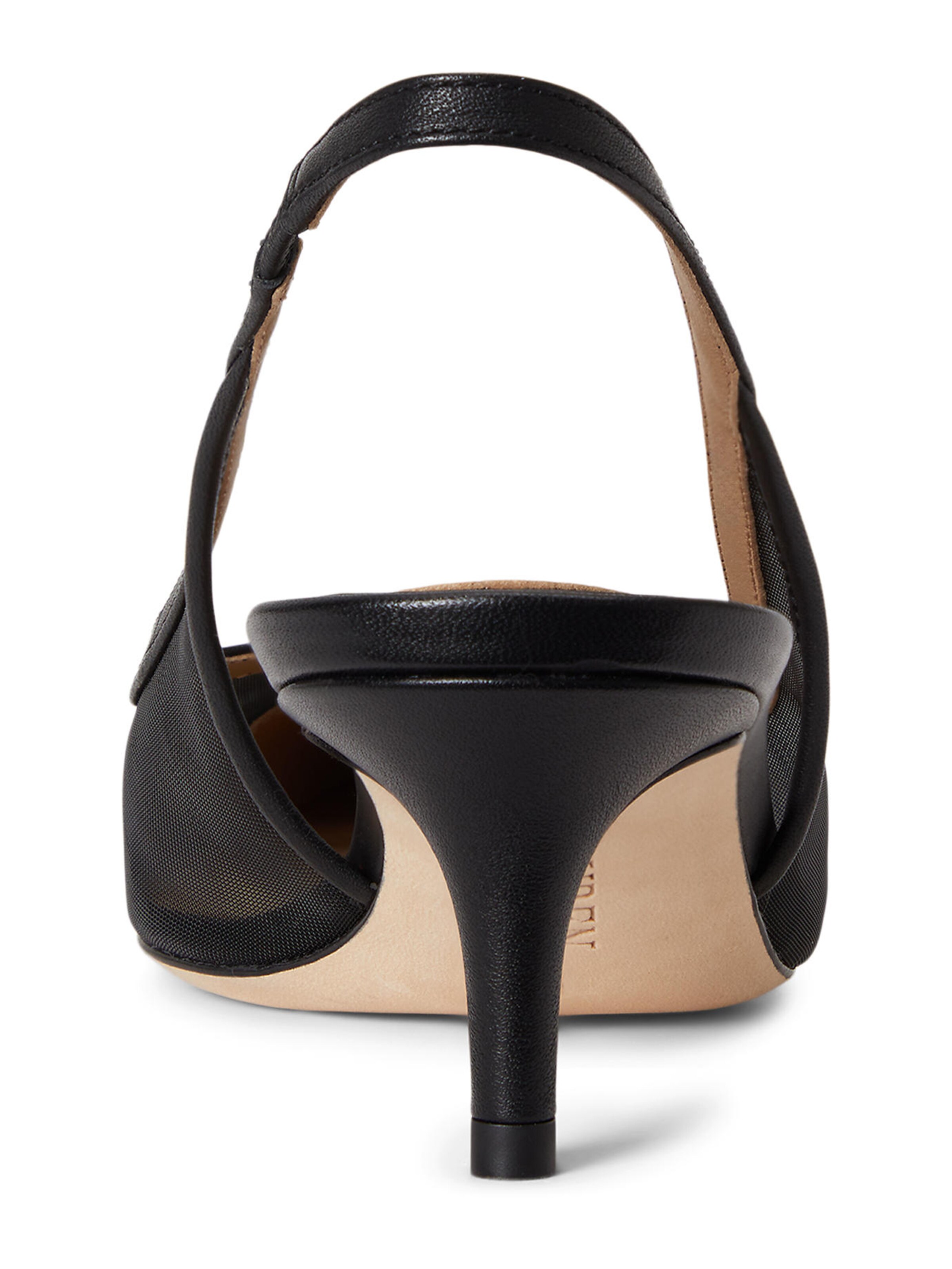 Lauren Ralph Lauren Slingback pumps 'LOLAH' i svart