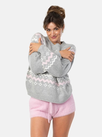 LEAFLETIC Pullover 'Leafletic Women’s Pullover Sweater'‌ in Grau