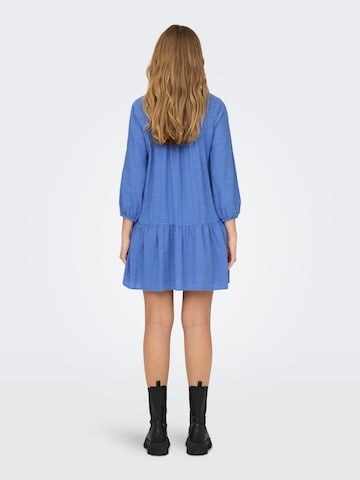 ONLY Košeľové šaty 'VINNIE' - Modrá