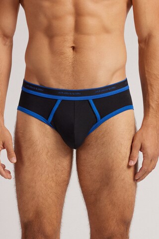 INTIMISSIMI Slip in Schwarz: Vorderseite