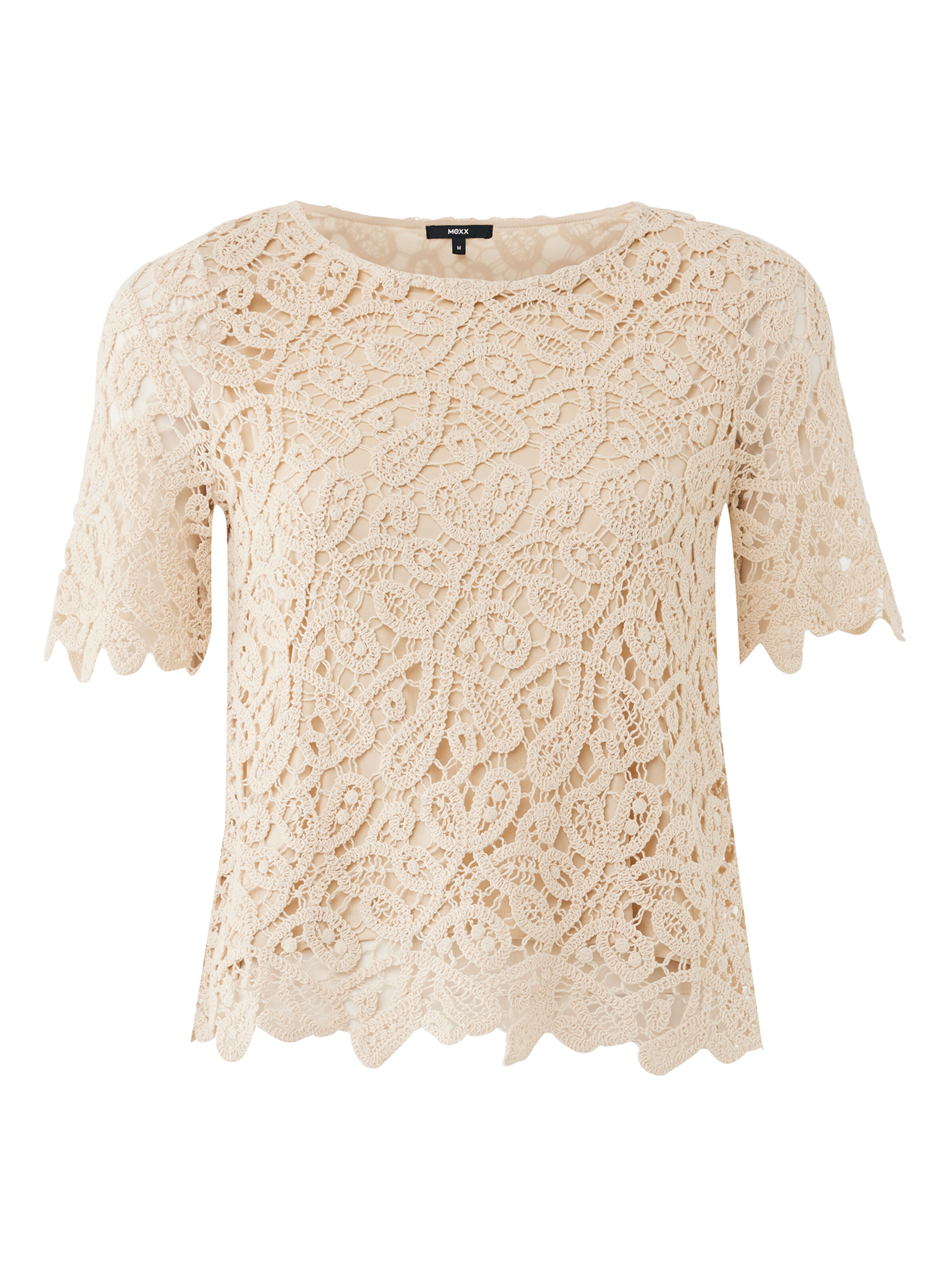 MEXX Μπλούζα σε μπεζ: μπροστά
