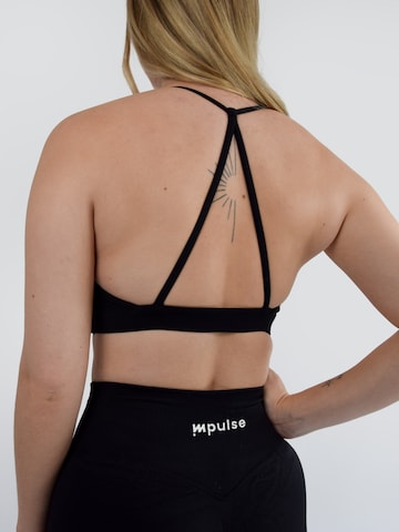 Impulse Fitwear Sports top in Black