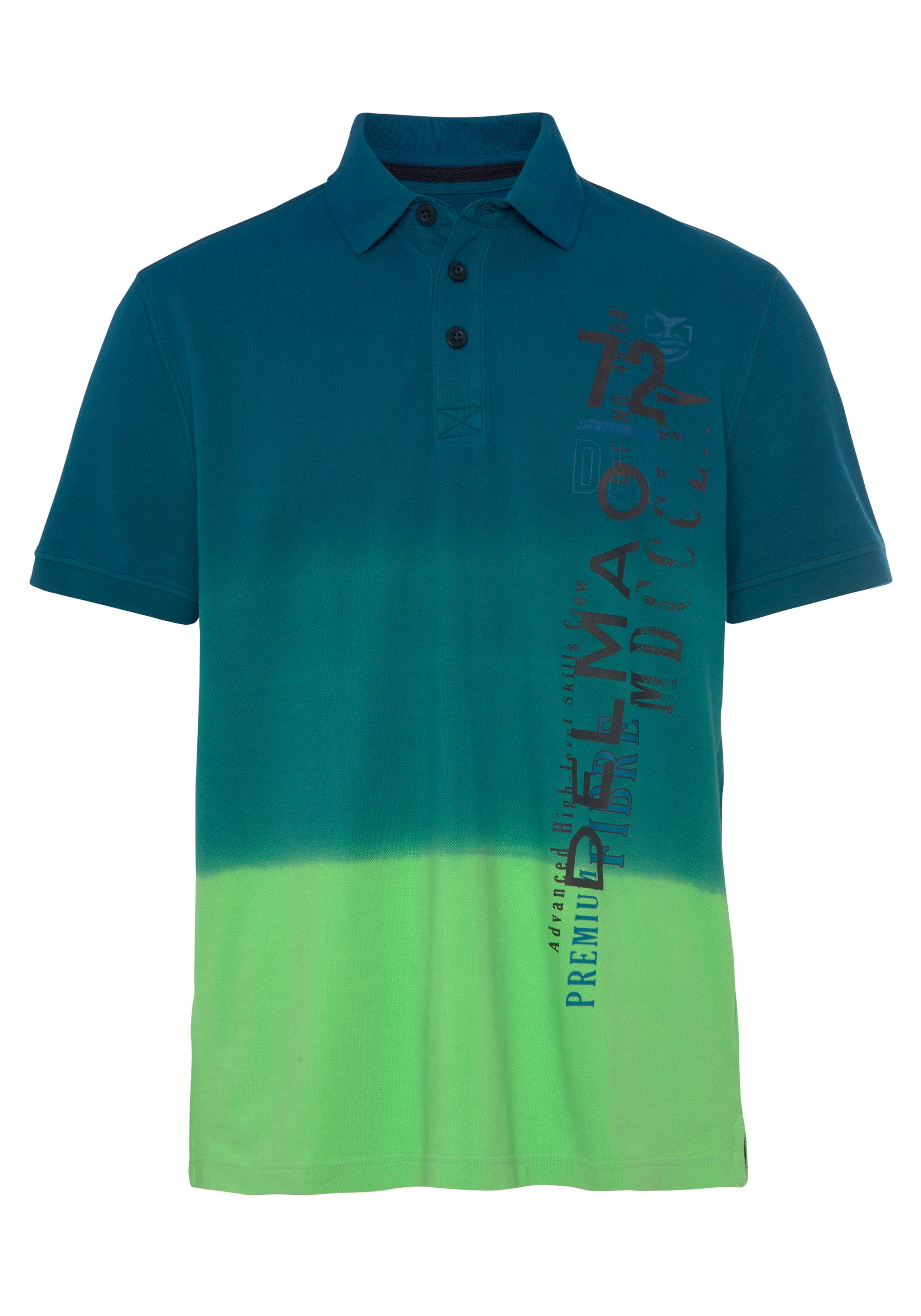 DELMAO Shirt in Blue: front