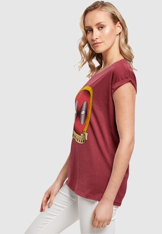 ABSOLUTE CULT T-Shirt 'Deadpool - Tattoo' in Rot