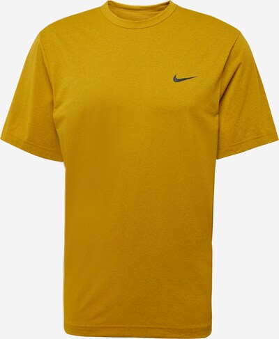 NIKE Sporta krekls 'HYVERSE', krāsa - sinepjkrāsas / melns, Preces skats