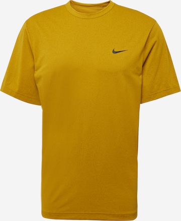 NIKE Performance Shirt 'HYVERSE' in Yellow: front