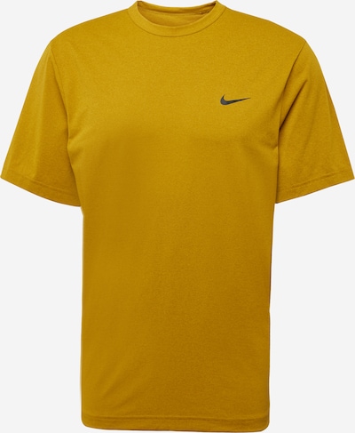 Sportiniai marškinėliai 'HYVERSE' iš NIKE, spalva – garstyčių spalva / juoda, Prekių apžvalga