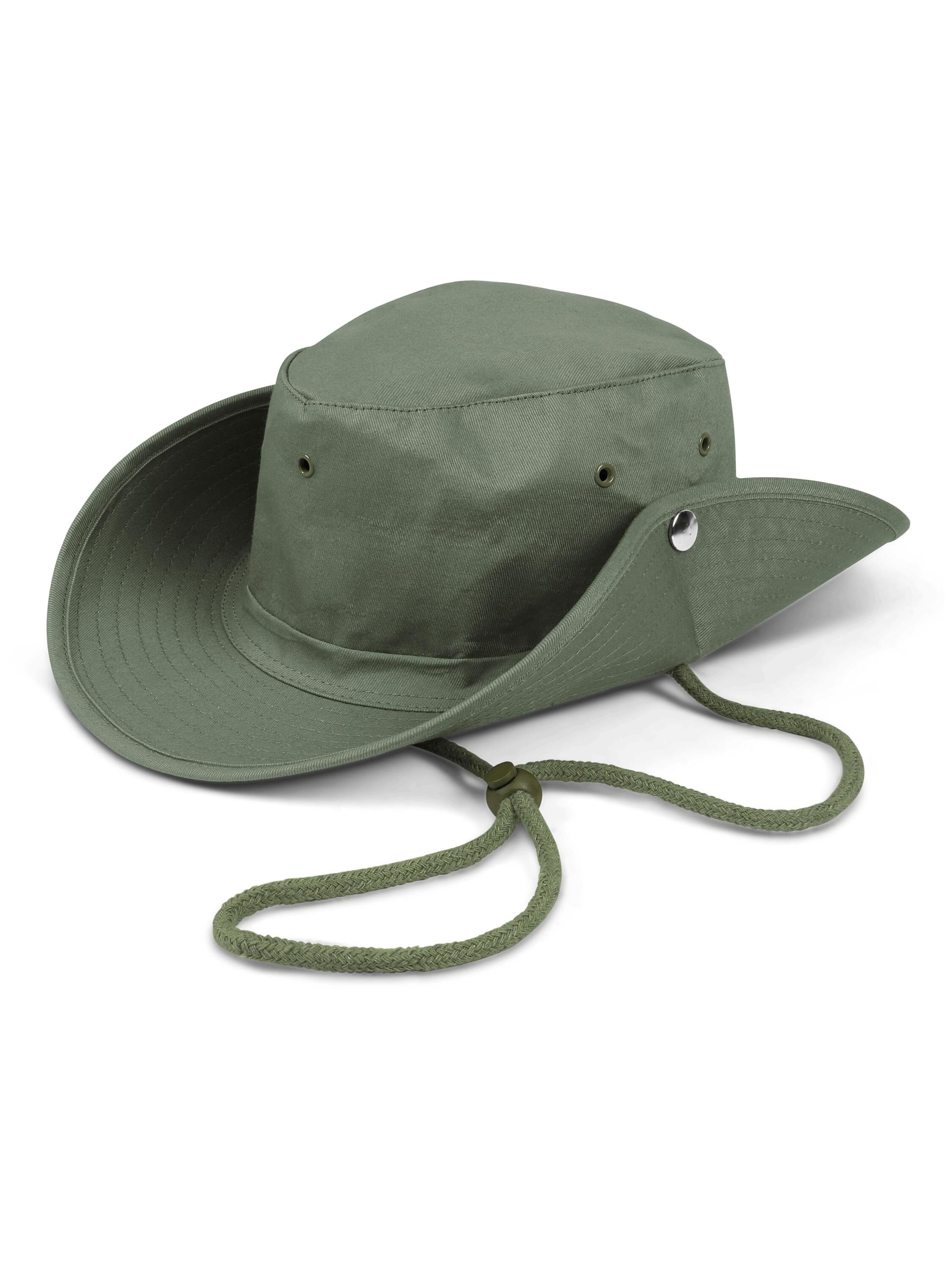 normani Sporthut 'Australian' in Grün: Vorderseite