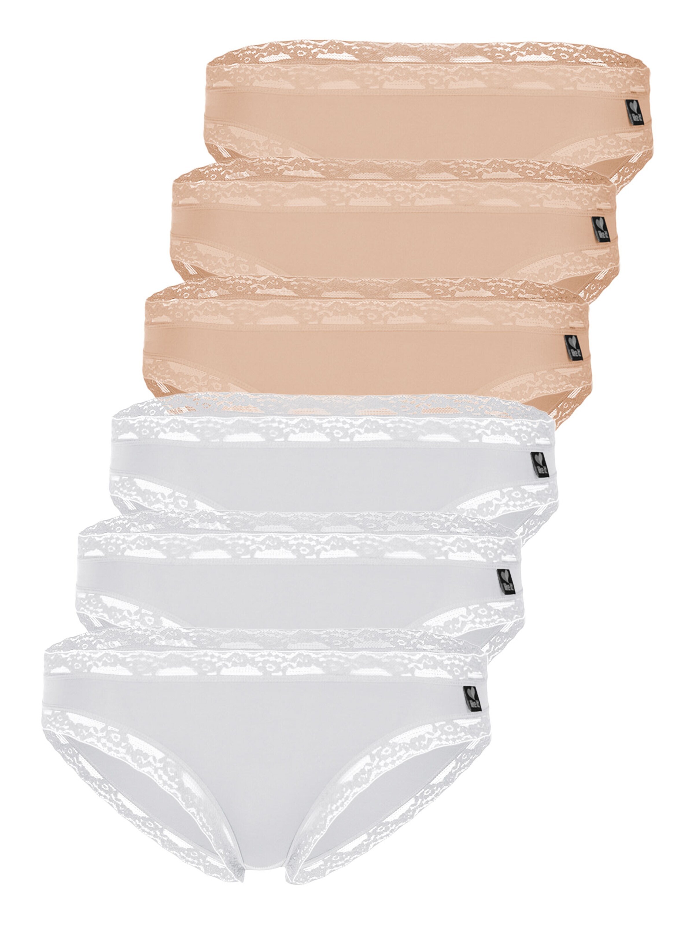 like it! Panty 'Olivia' in White: front
