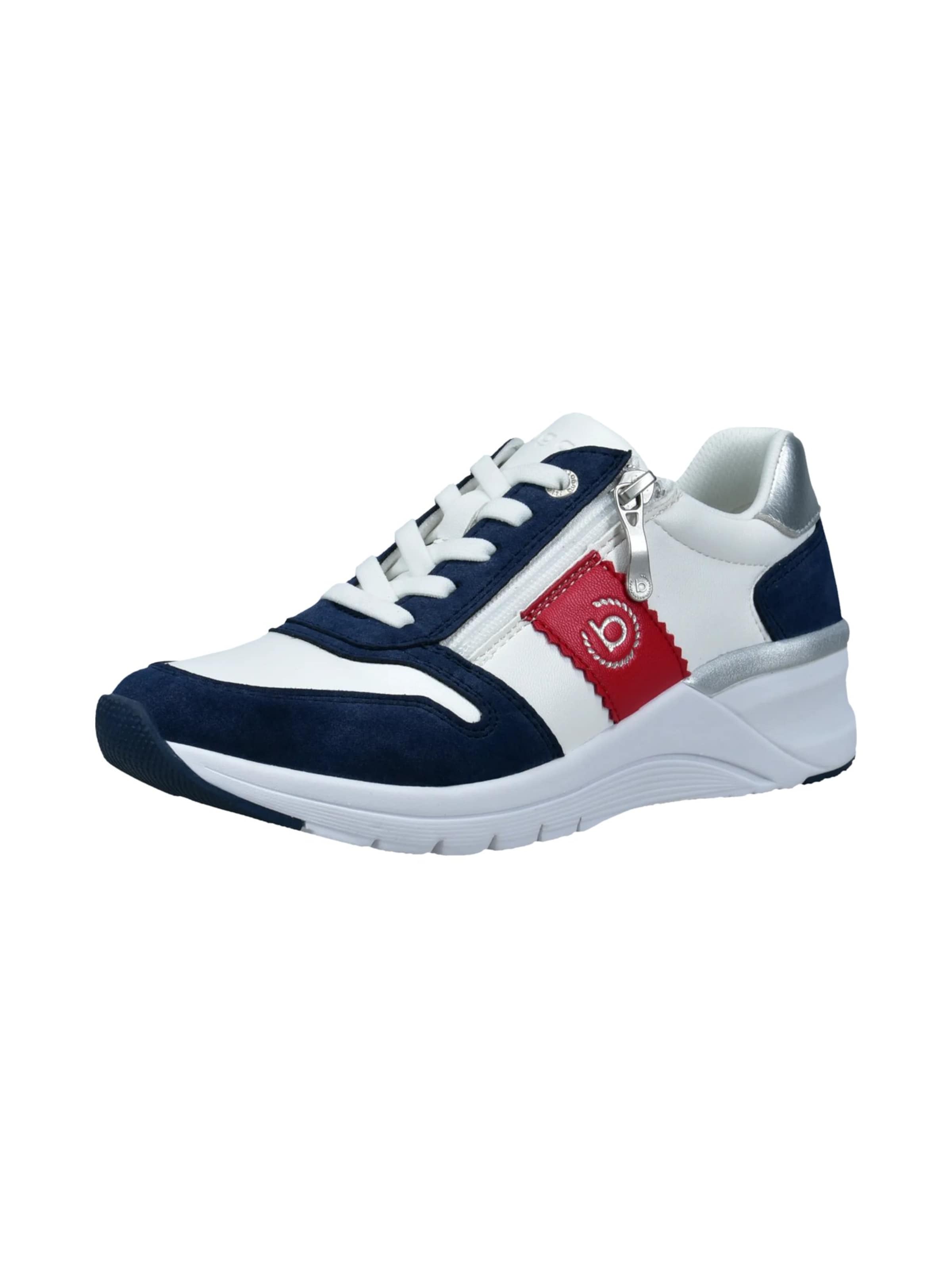 bugatti Sneakersy niskie w kolorze biały: przód