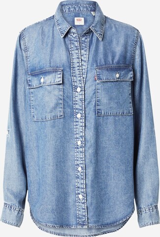 LEVI'S ® Blouse 'Doreen Utility Shirt' in Blue: front