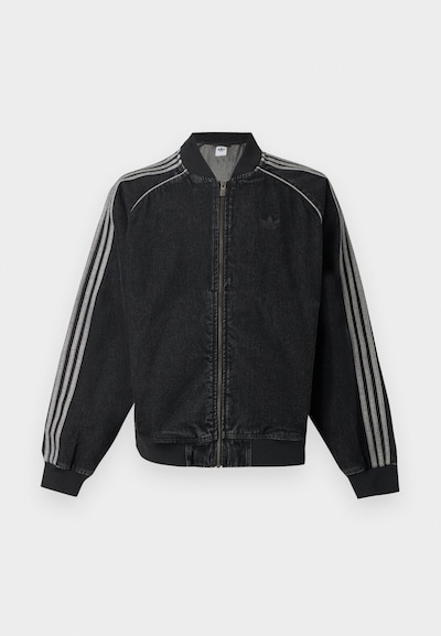 ADIDAS ORIGINALS Jacke 'SST TT' in XXS-XS in hellgrau / black denim, Produktansicht