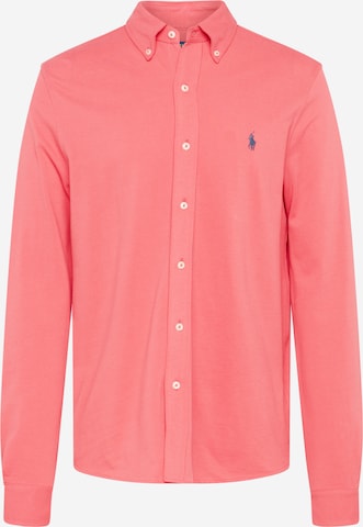 Polo Ralph Lauren Slim Fit Hemd in Rot: predná strana