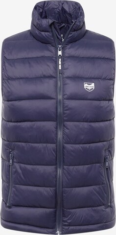 Lake View Vest 'David' in Blue: front